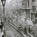 Electric Tramway siege; Broad Street to the Cross; 1903; dd/mm tbc (J0811171E24)