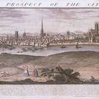 South West Prospect. Water colour. 1732 (J0903121E19)