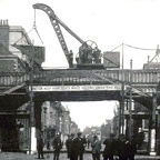 Foregate Street Bridge – Putting in New Girder; 8th May 1909 (J1208011E08.jpg)